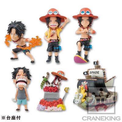 Ace ของแท้ JP แมวทอง - WCF Banpresto [โมเดลวันพีช]