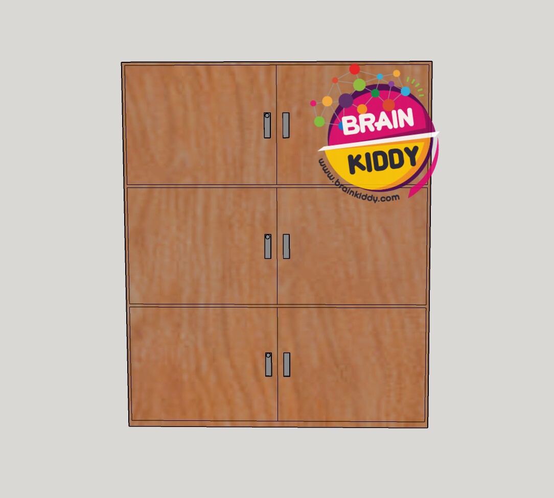 ตู้เก็บอุปกรณ์ - ชั้น , เฟอร์นิเจอร์เด็กสั่งทำตามสีและขนาดได้ , เฟอร์นิเจอร์ไม้ , เฟอร์นิเจอร์เด็ก ขนาด 39 x 99 x 119 ซม.