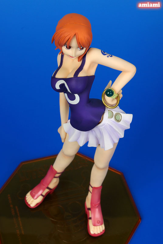 Nami ของแท้ JP แมวทอง - POP NEO Megahouse [โมเดลวันพีช]