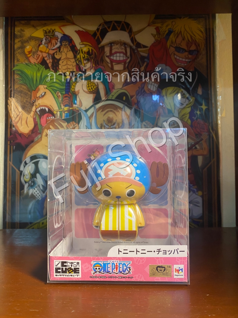 Chopper ของแท้ JP แมวทอง - Charaction Cube Megahouse [โมเดลวันพีช]