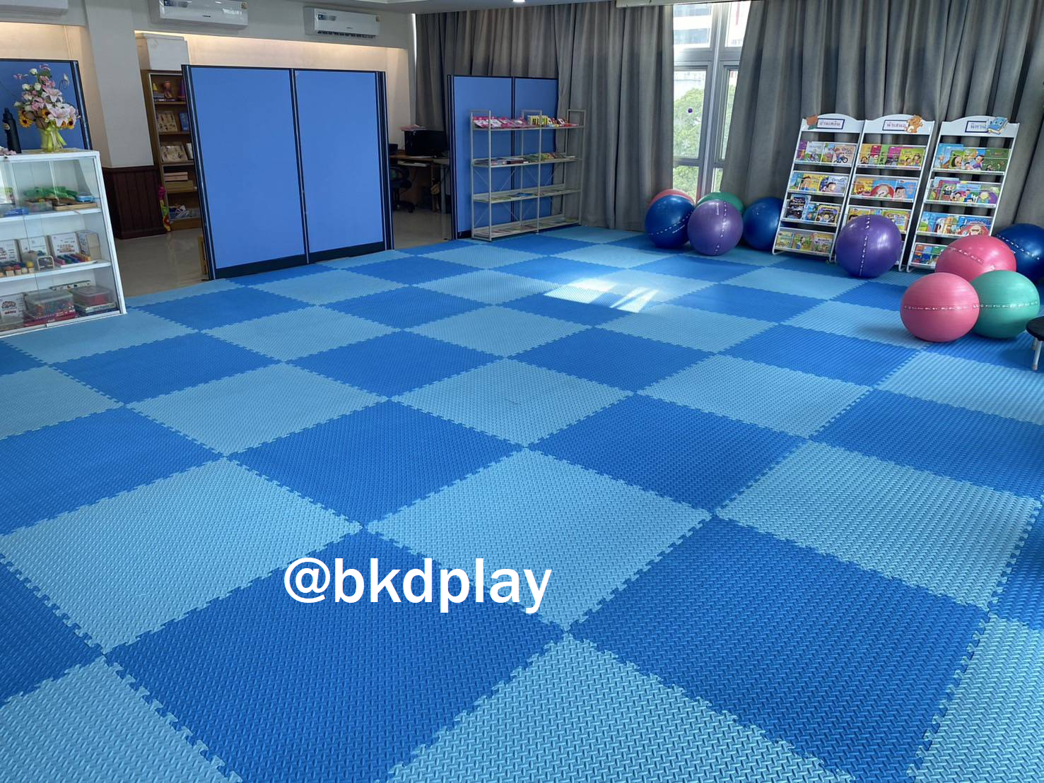 ส่งฟรี แผ่นรองคลาน แผ่นจิ๊กซอปูพื้น EVA ขนาด100*100 หนา 20 มล (2 ซม) ปูห้องเด็ก สำหรับโรงเรียน ศูนย์พัฒนาเด็กเล็ก โรงแรม พร้อมส่ง ราคาโรงงาน