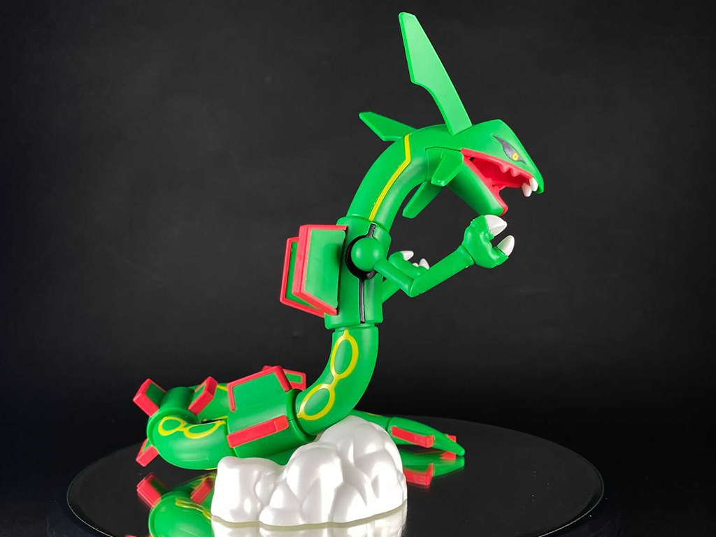 Rayquaza (แบบประกอบ) ของแท้ JP - Pokemon Plamo Bandai [โมเดลโปเกมอน]