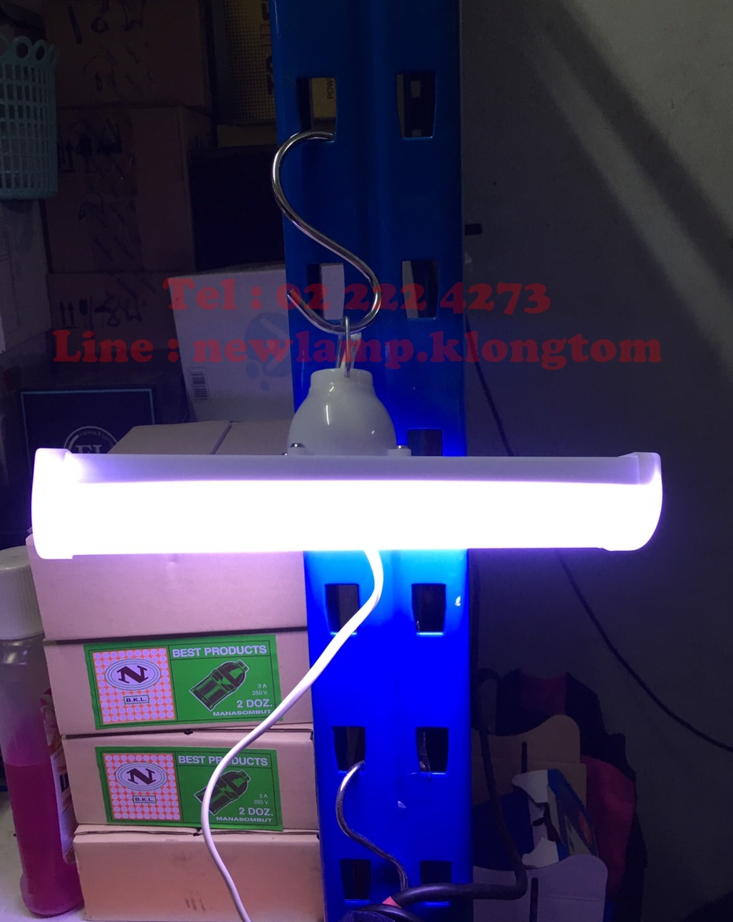 ไฟ LED สั้นเสียบปลั๊ก 4 w