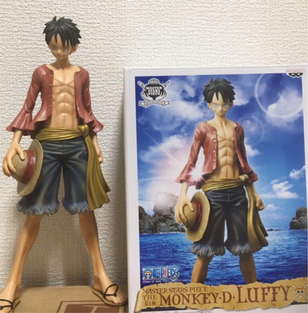 Luffy ของแท้ JP แมวทอง - Master Stars Piece Banpresto [โมเดลวันพีช]