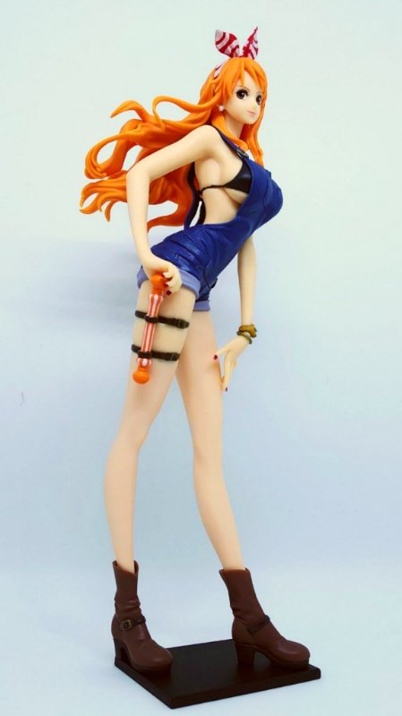 Nami Stampede Special Color ของแท้ JP แมวทอง - Glitter & Glamours Banpresto [โมเดลวันพีช]