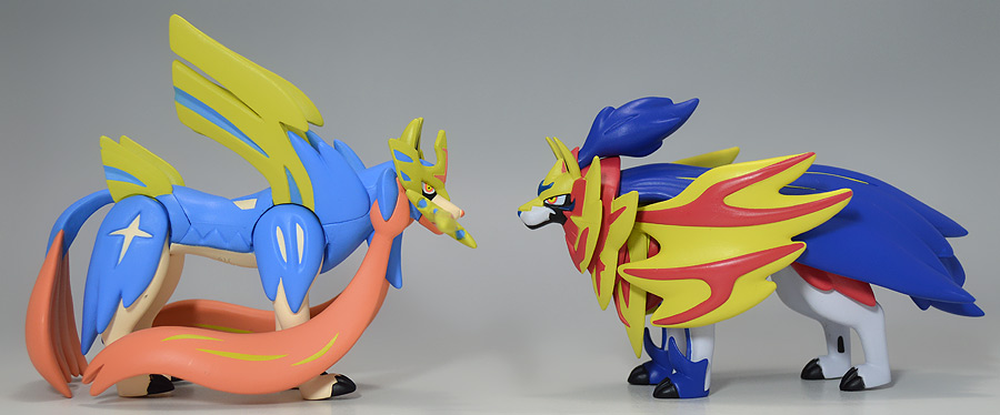 Zacian ของแท้ JP - Monster Collection Takara Tomy [โมเดลโปเกมอน]