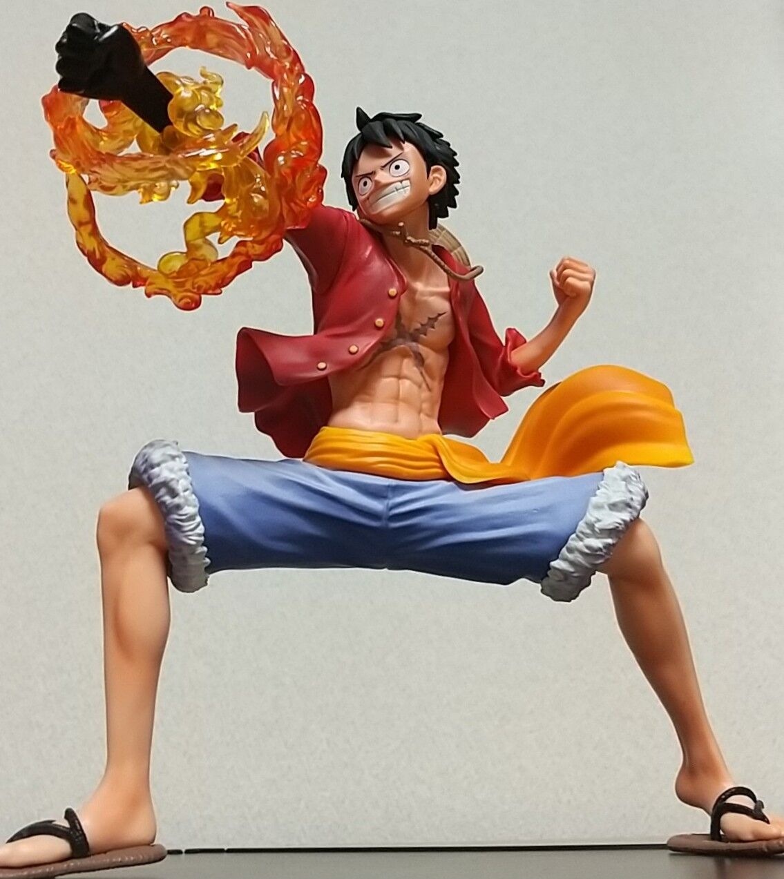 Luffy ของแท้ JP แมวทอง - Ichiban Kuji Banpresto [โมเดลวันพีช]