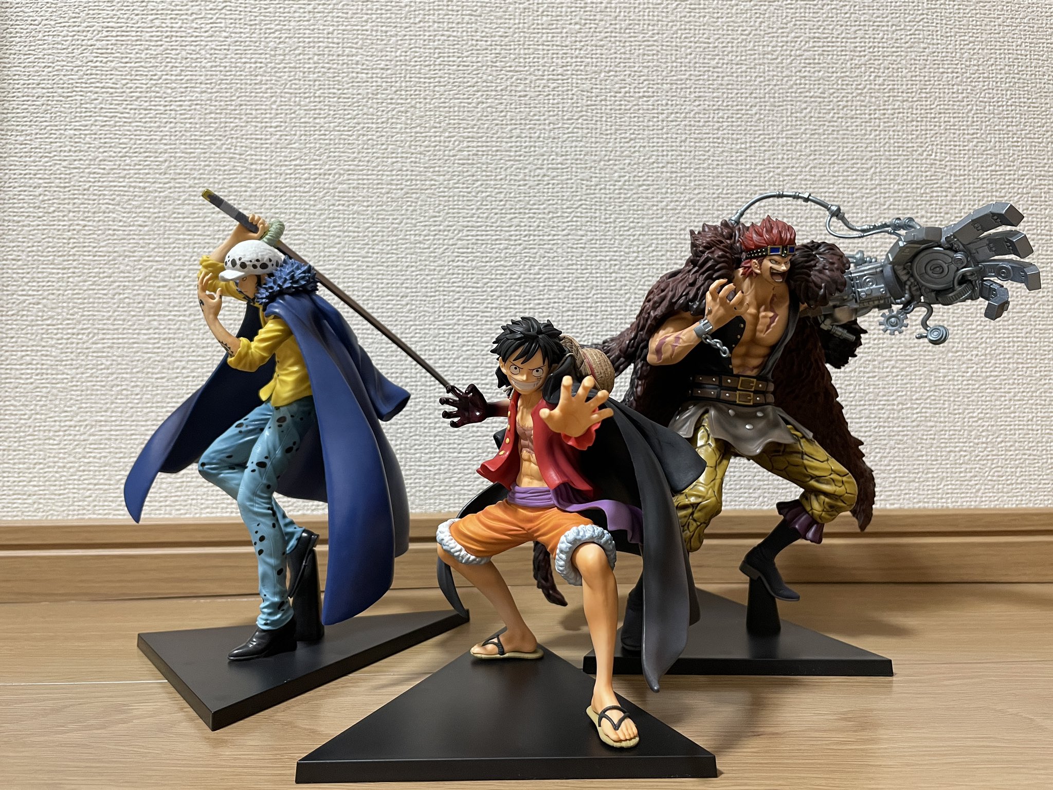 The Worst Generation Set ของแท้ JP แมวทอง - Ichiban Kuji Banpresto [โมเดลวันพีช] (3 ตัว)