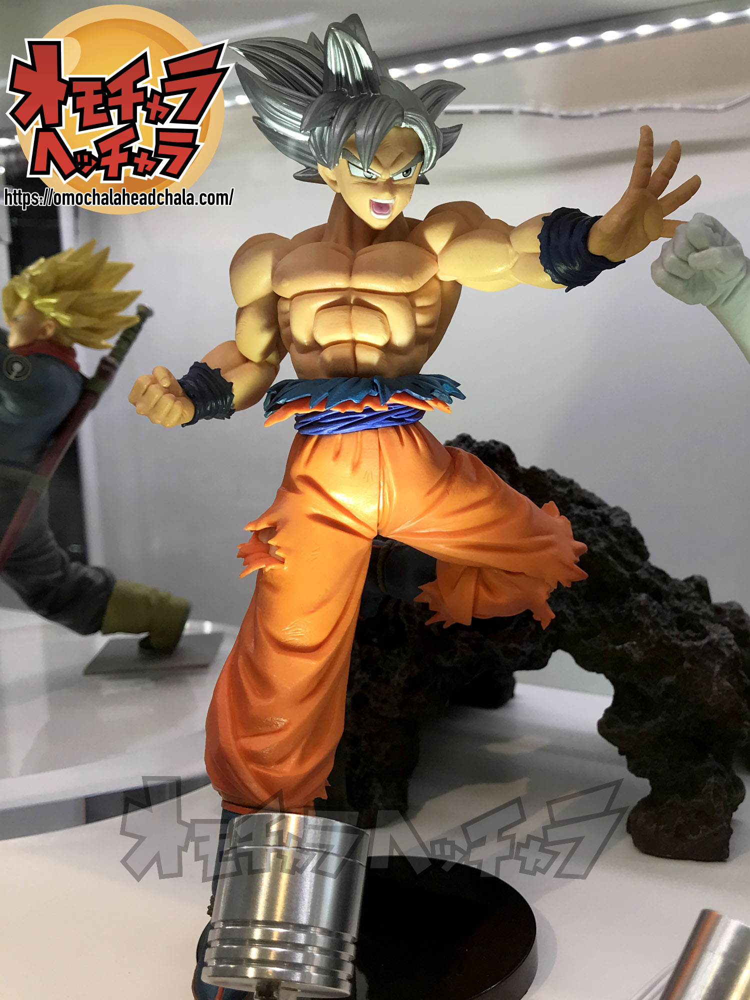 Goku Ultra Instinct ของแท้ JP แมวทอง - Chosenshiretsuden Banpresto [โมเดลดราก้อนบอล]