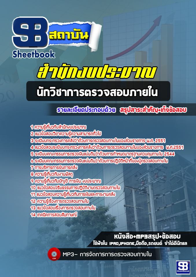 แนวข้อสอบนักวิชาการตรวจสอบภายใน สำนักงบประมาณ [พร้อมเฉลย]