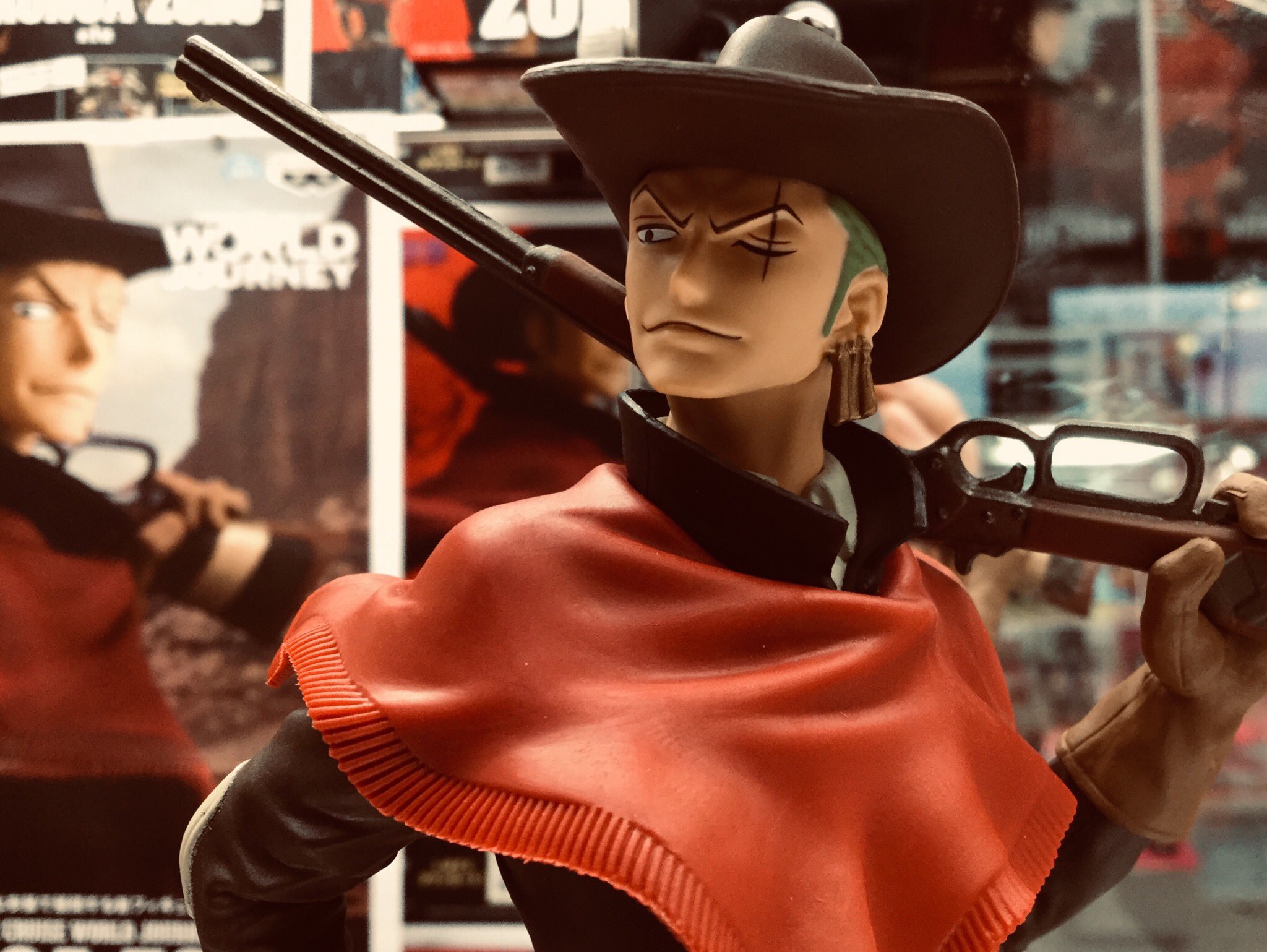 Zoro ของแท้ JP แมวทอง - Treasure Cruise World Journey Banpresto [โมเดลวันพีช]