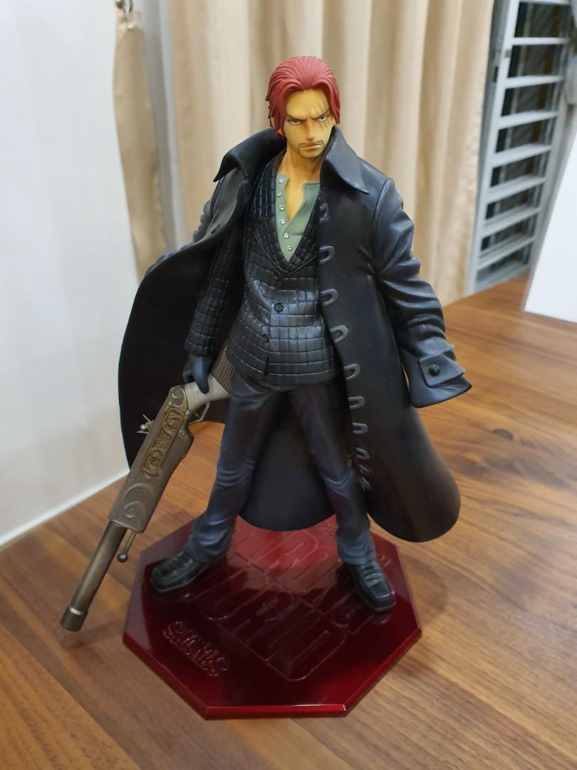 Shanks Strong World ของแท้ JP แมวทอง - POP Megahouse [โมเดลวันพีช]