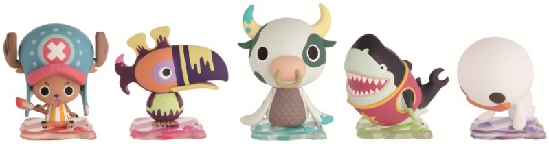 Art of Chopper Set ของแท้ JP แมวทอง - WCF Ichiban Kuji Banpresto [โมเดลวันพีช] (5 ตัว)