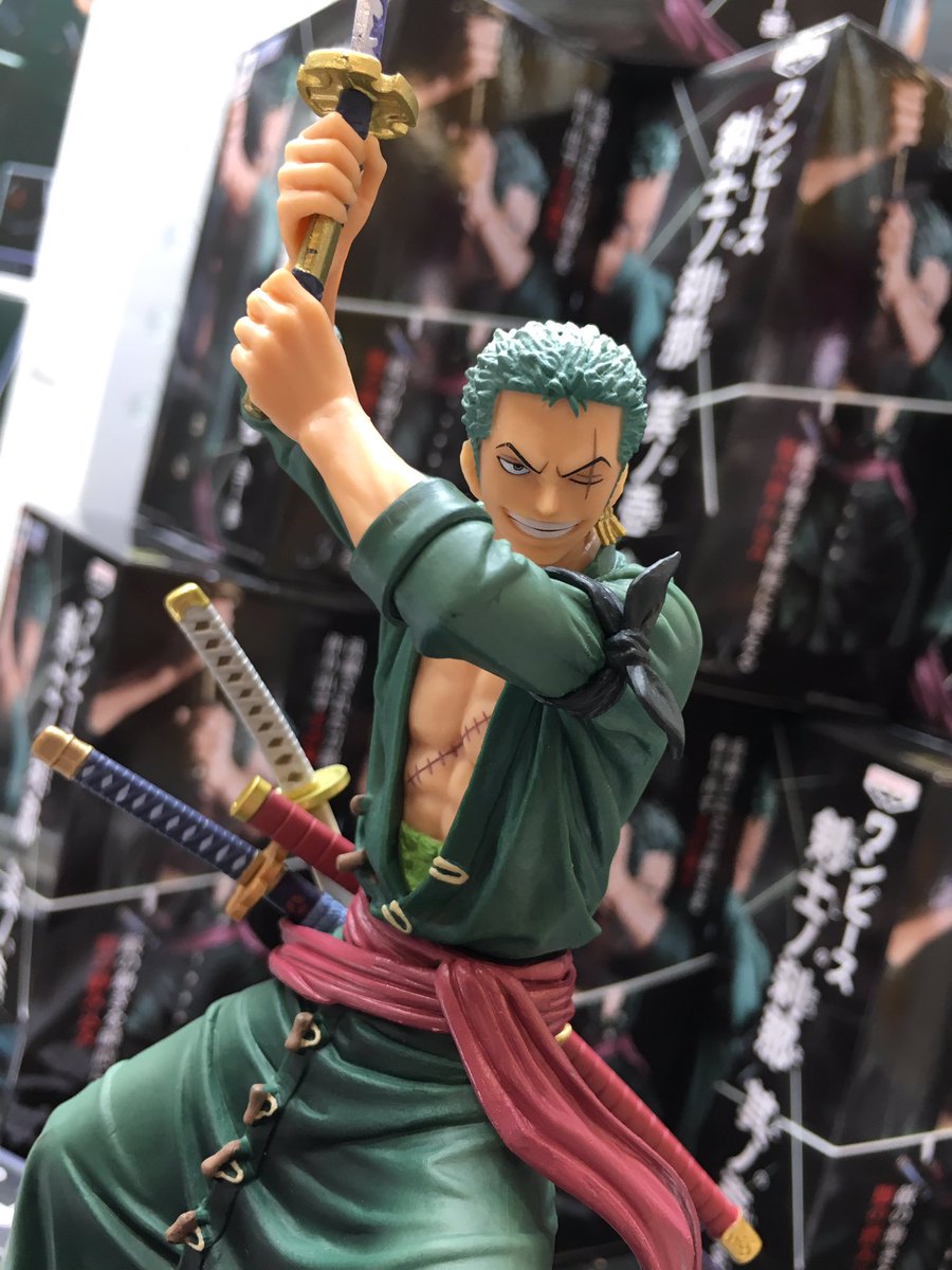Zoro ของแท้ JP แมวทอง - Swordsmen Banpresto [โมเดลวันพีช]