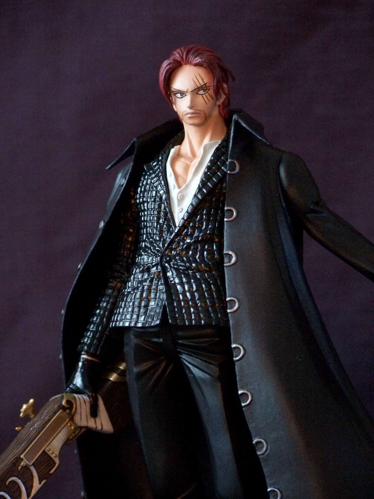 Shanks Strong World ของแท้ JP แมวทอง - Figuarts Zero Bandai [โมเดลวันพีช]