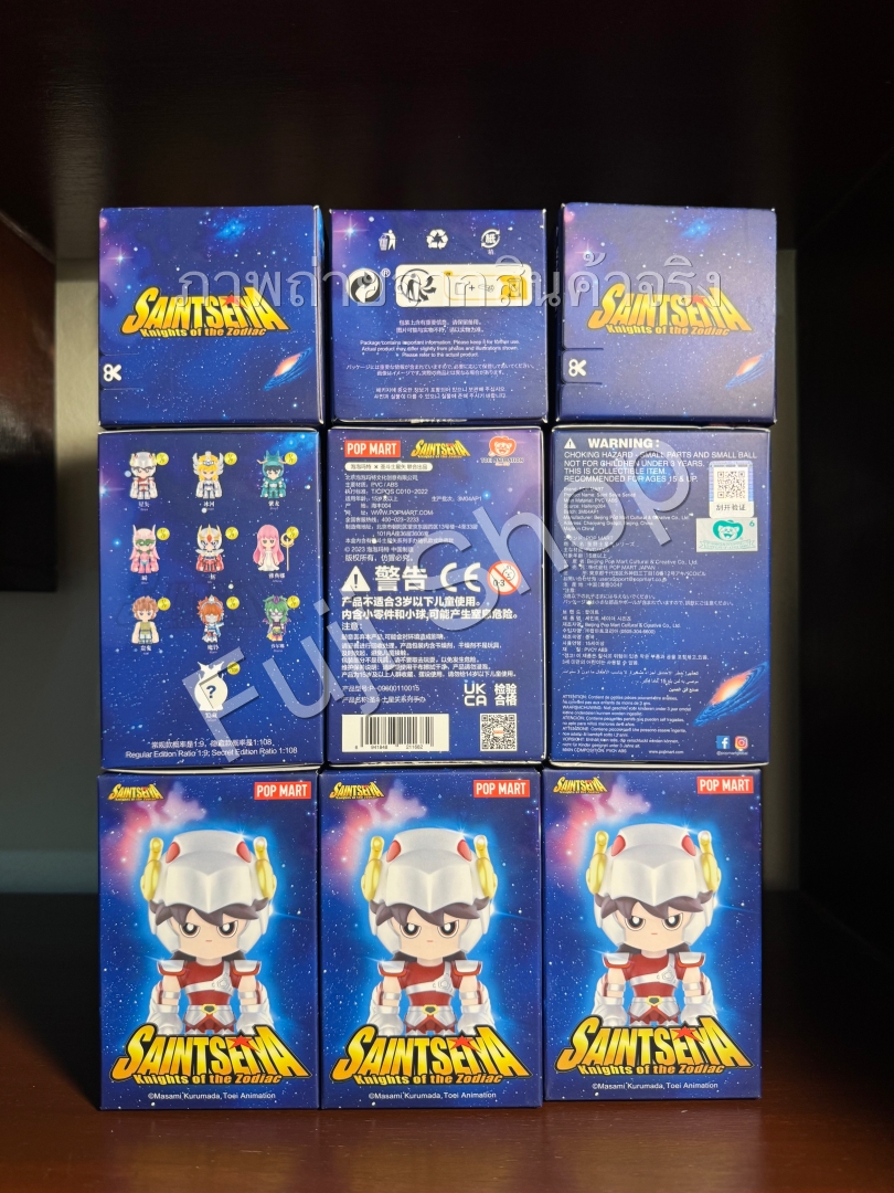 Saint Seiya Series - 100% - ของแท้ - Pop Mart [โมเดล Saint Seiya] (สินค้าพร้อมส่ง)
