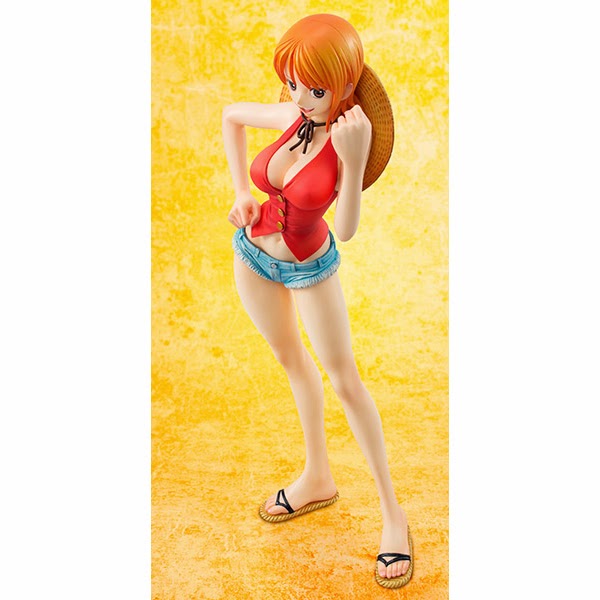 Nami Mugiwara ของแท้ JP แมวทอง - POP Limited Edition Megahouse [โมเดลวันพีช]
