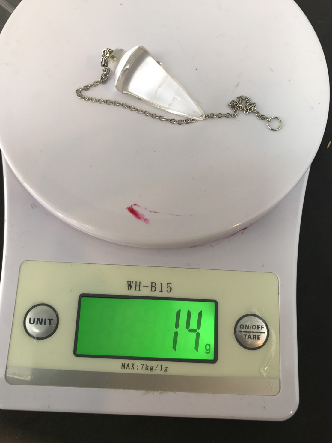 เพนดูลัม ควอตซ์ Clear Quartz 3(14g)