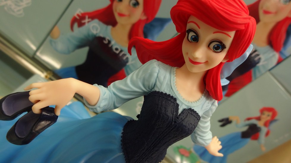 Ariel ของแท้ JP - EXQ-starry Banpresto [โมเดล Disney]