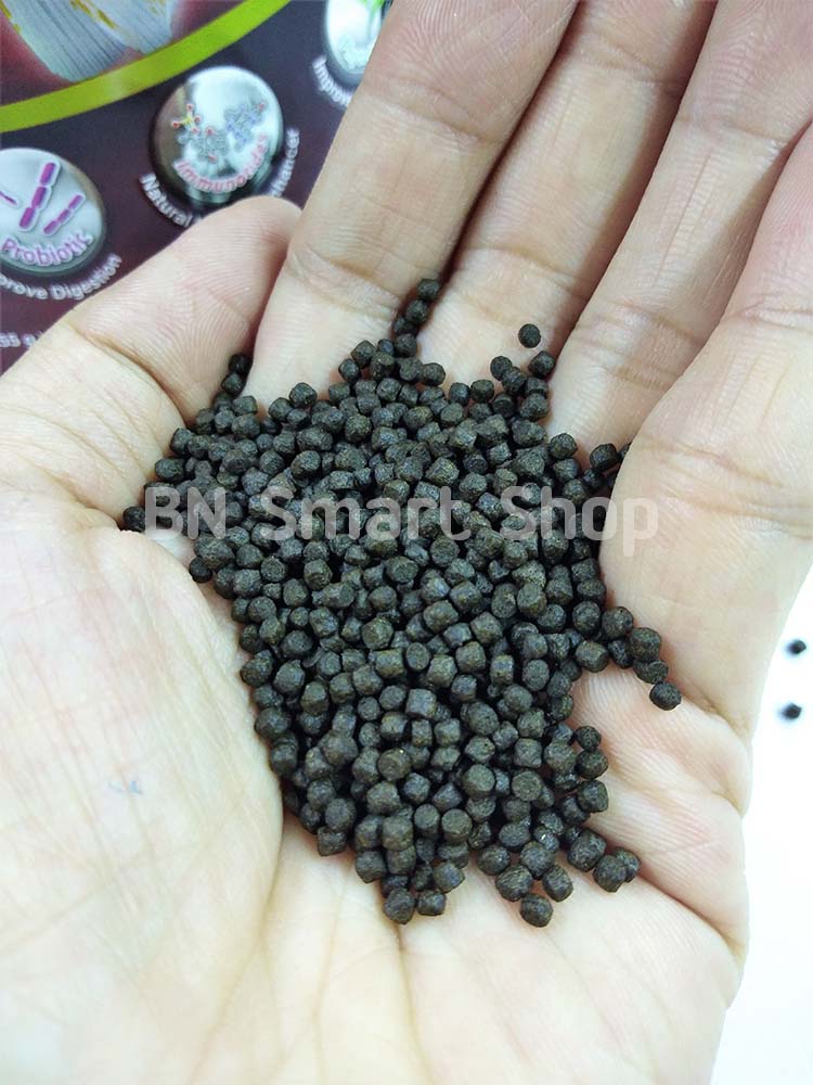 อาหารปลาสวยงาม คันโช Kanshou Gold อาหารปลาทองเกรดพรีเมียม ชนิดลอยน้ำ เม็ดเล็ก ขนาดบรรจุ 1 ซอง 255 กรัม