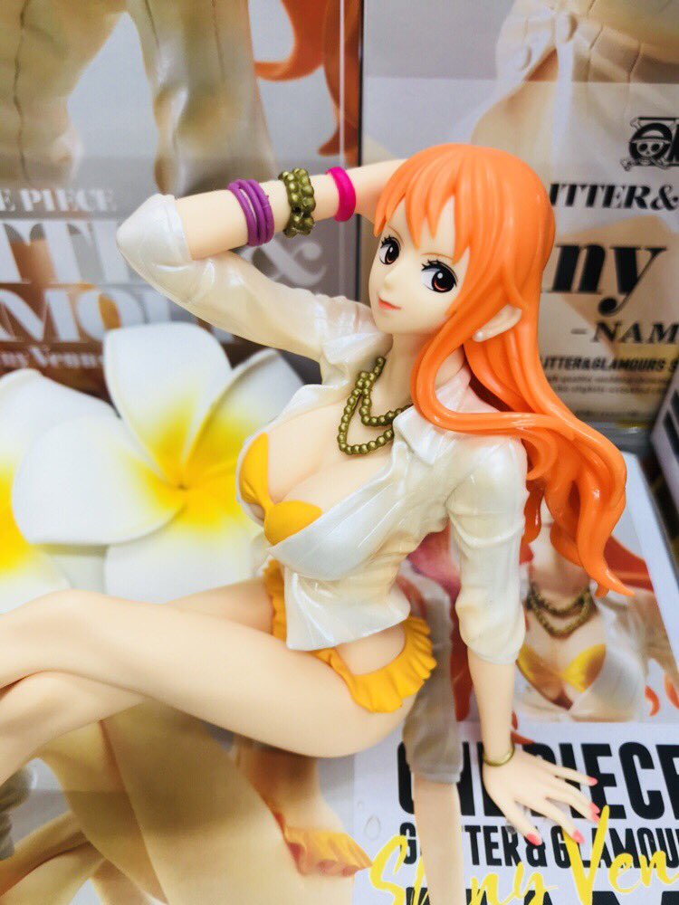 Nami ของแท้ JP แมวทอง - Shiny Venus Glitter & Glamours Banpresto [โมเดลวันพีช]