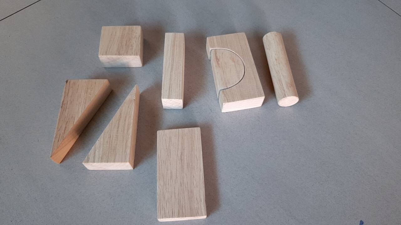 รถลากบล็อก 150 ชิ้น (ไม่ทำสี) , ของเล่นไม้, ของเล่นเสริมพัฒนาการ, ของเล่นเด็กอนุบาล, สื่อการสอนเด็กอนุบาล