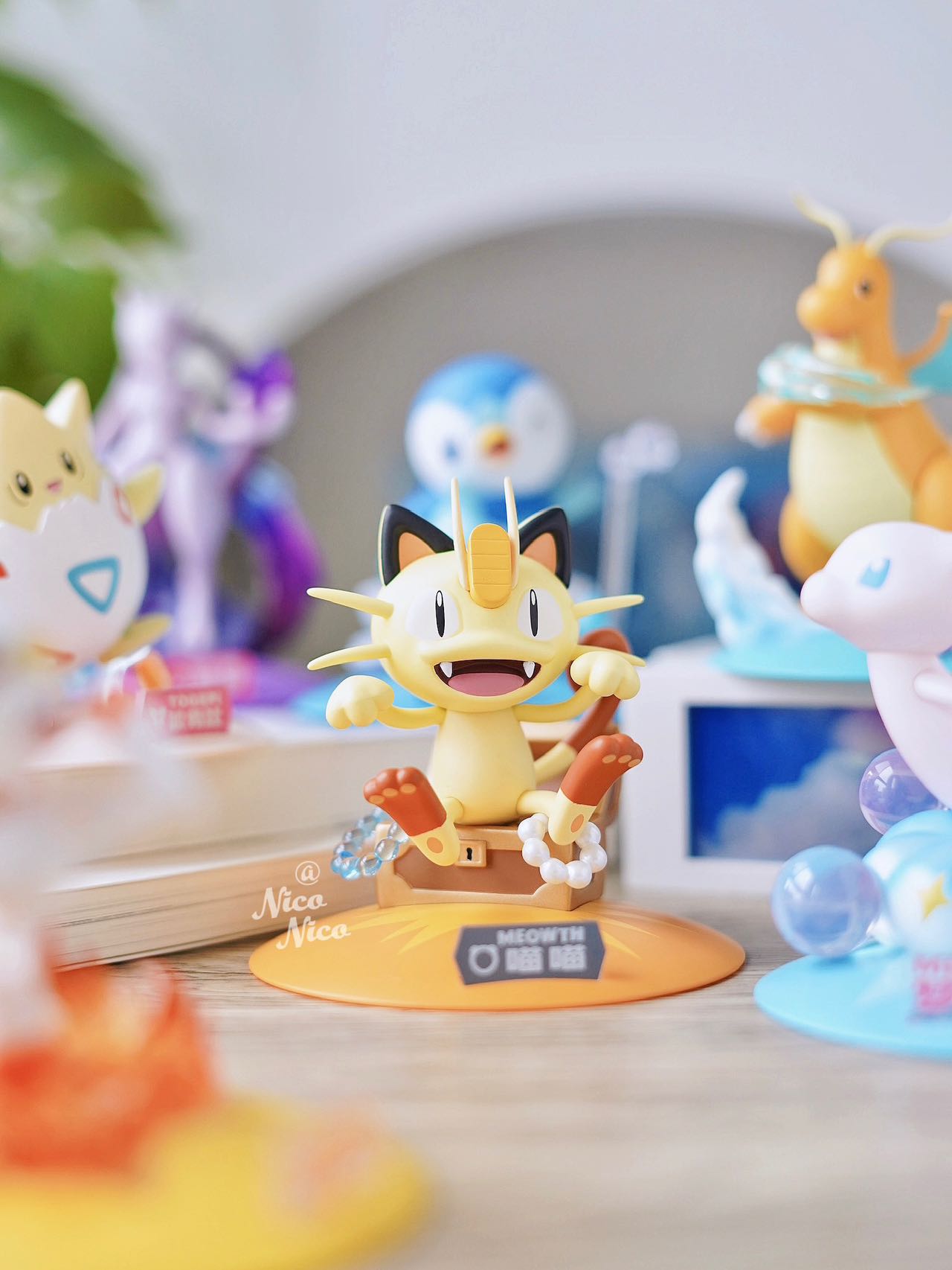 Meowth ของแท้ - Prime Figure Mini Funism [โมเดลโปเกมอน]