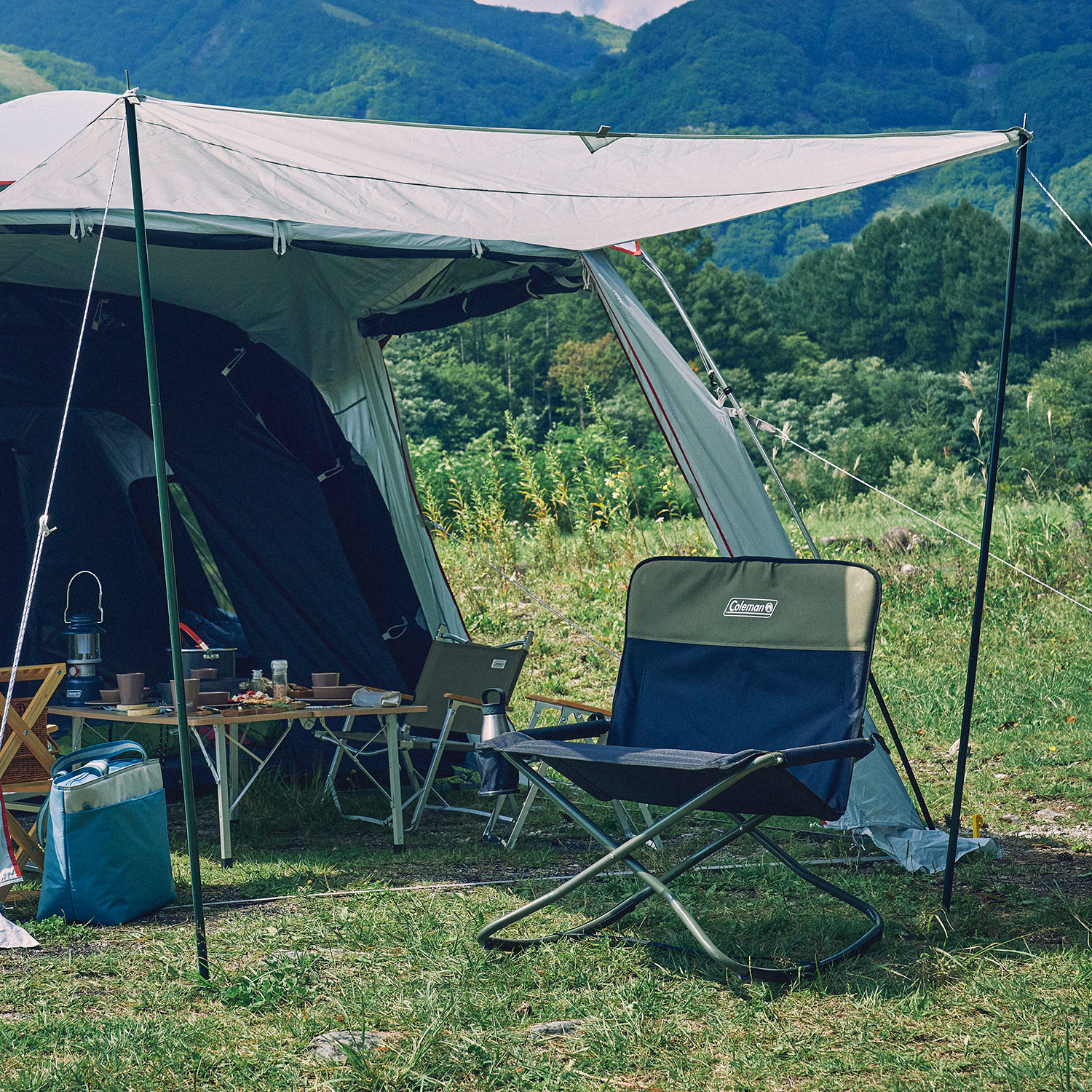 JP Chair Cross Rocker Olive 39178