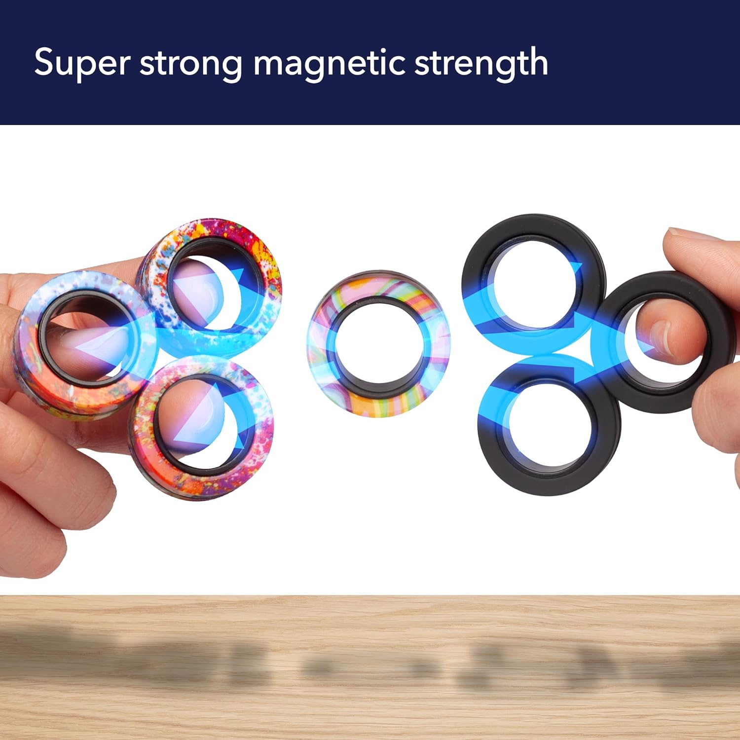 Magnetic Fidget Rings ของแท้ USA - BunMo [ สินค้าพร้อมส่ง ]
