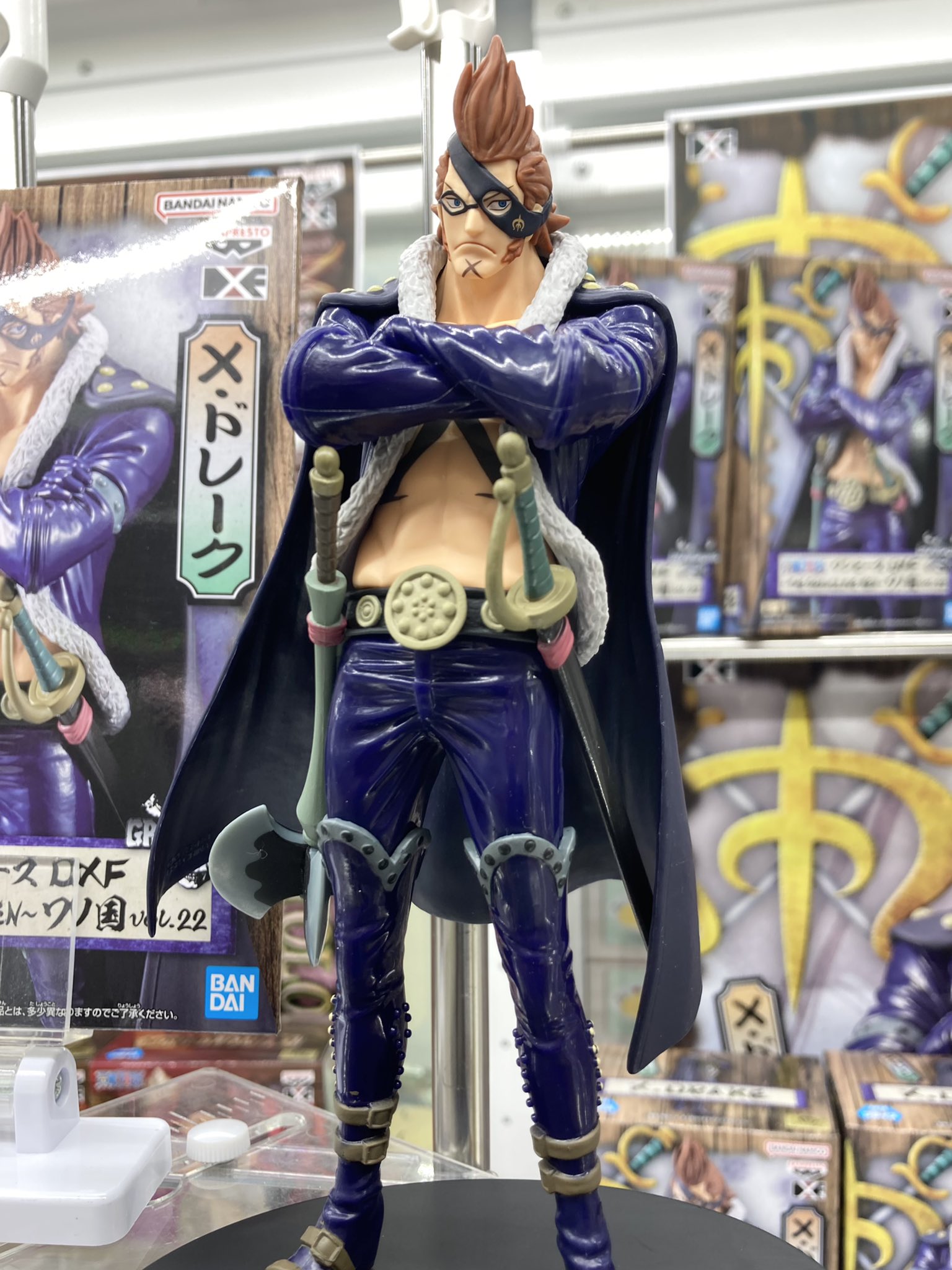 Drake Wano ของแท้ JP แมวทอง - Grandline Men Banpresto [โมเดลวันพีช]