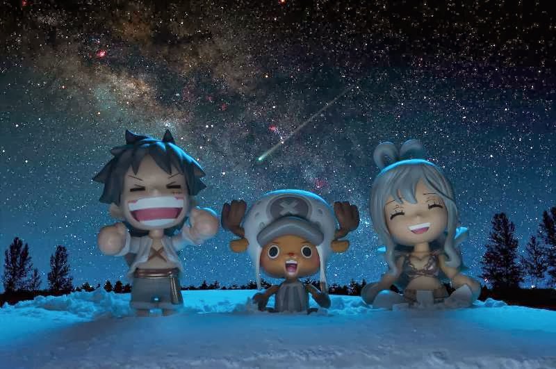 Negai Set ของแท้ JP แมวทอง - Besmile Bandai [โมเดลวันพีช] (3 ตัว)