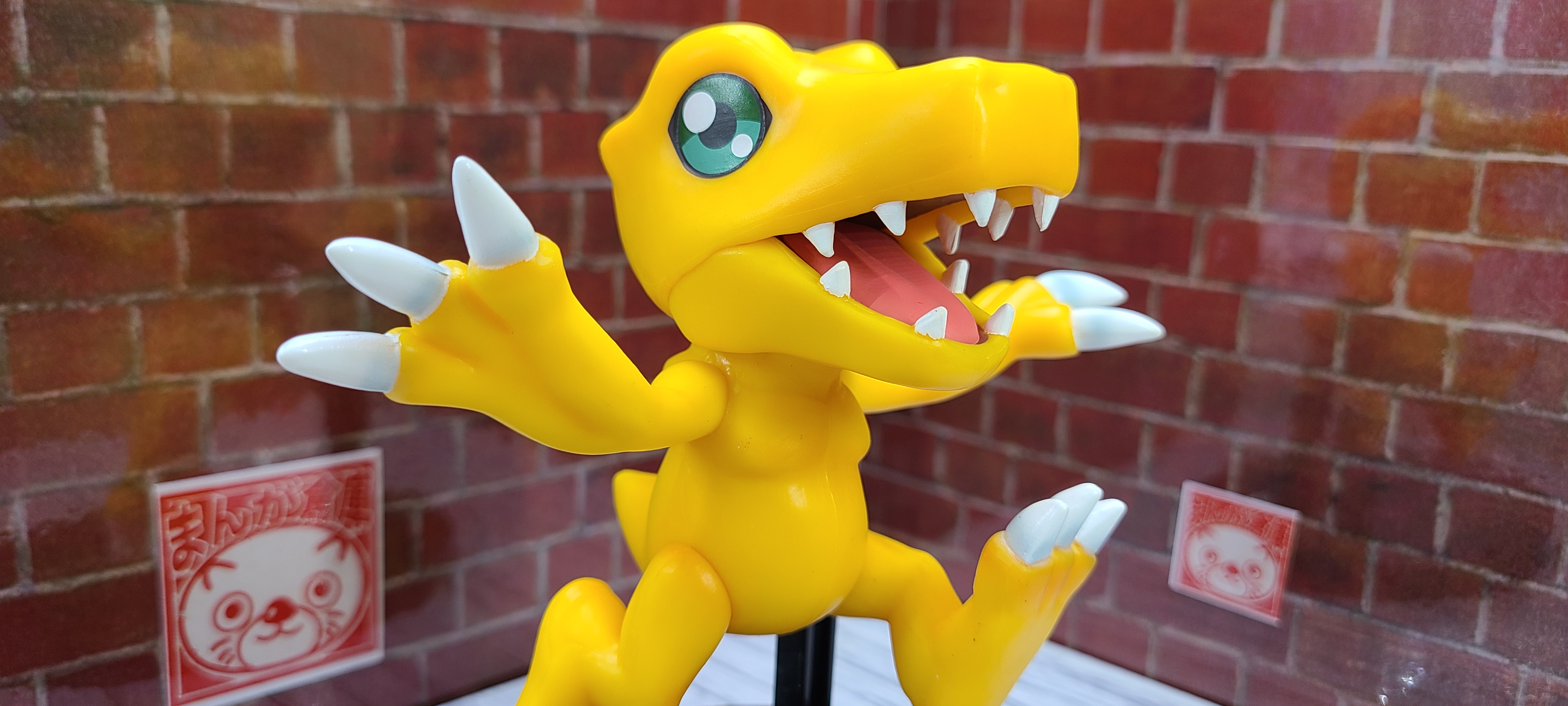 Agumon ของแท้ JP - DXF Adventure Archives Banpresto [โมเดลดิจิมอน]