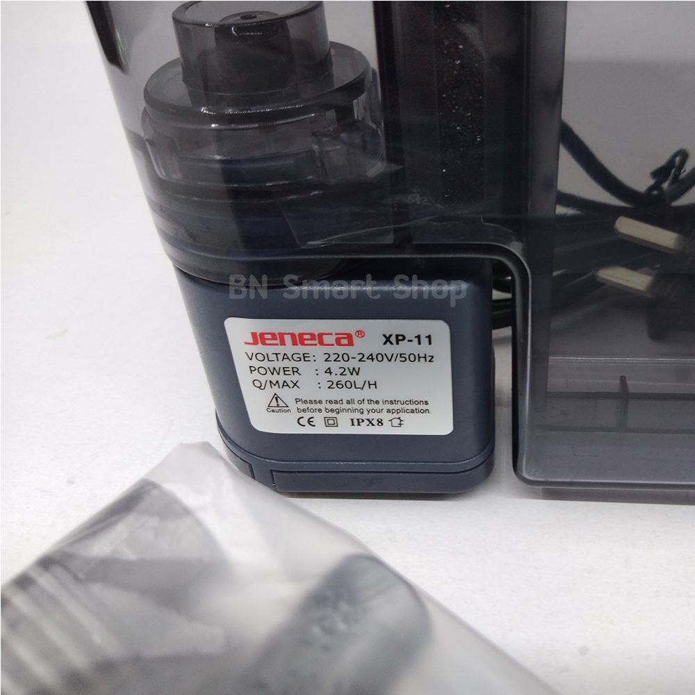 กรองแขวน กรองข้าง Jeneca XP-11 ใส่แผ่นกรองได้ 3 แผ่น น้ำแรง เครื่องเงียบ