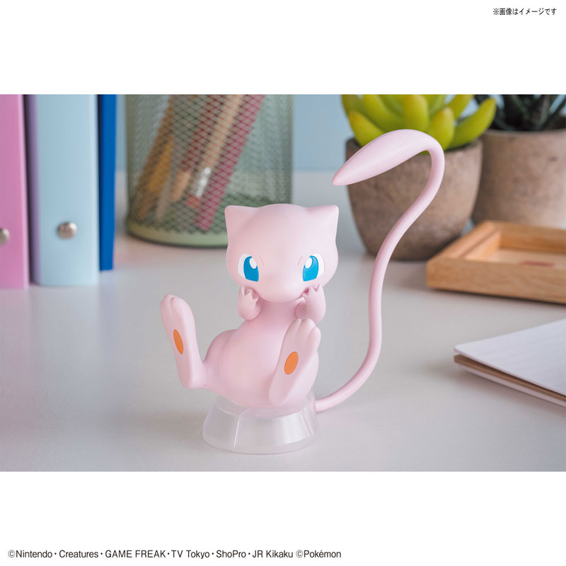 Mew (แบบประกอบ) ของแท้ JP - Pokemon Plamo Bandai [โมเดลโปเกมอน]