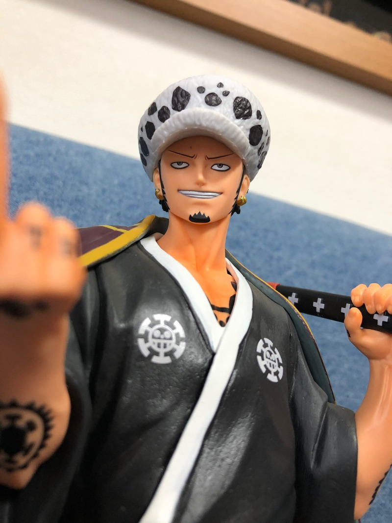 Law Wano ของแท้ JP แมวทอง - Ichiban Kuji Banpresto [โมเดลวันพีช]