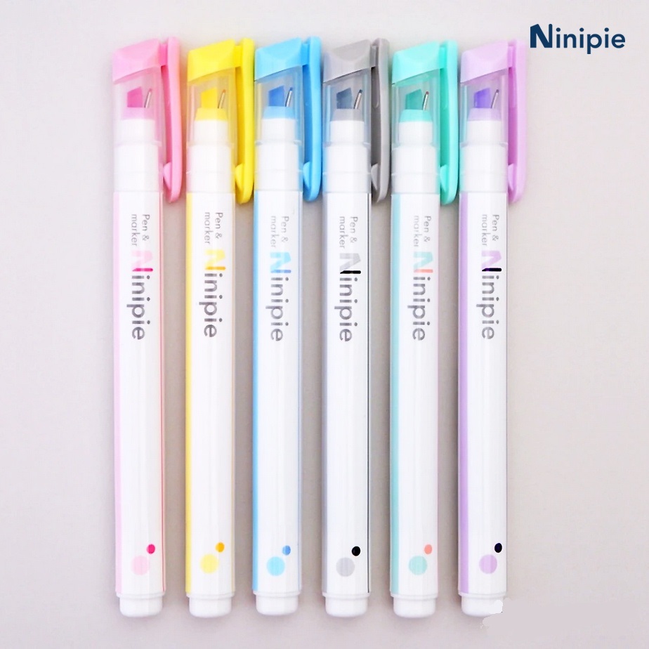 SUN-STAR ปากกา S4539583 Ninipie Pen And Marker Light Yellow