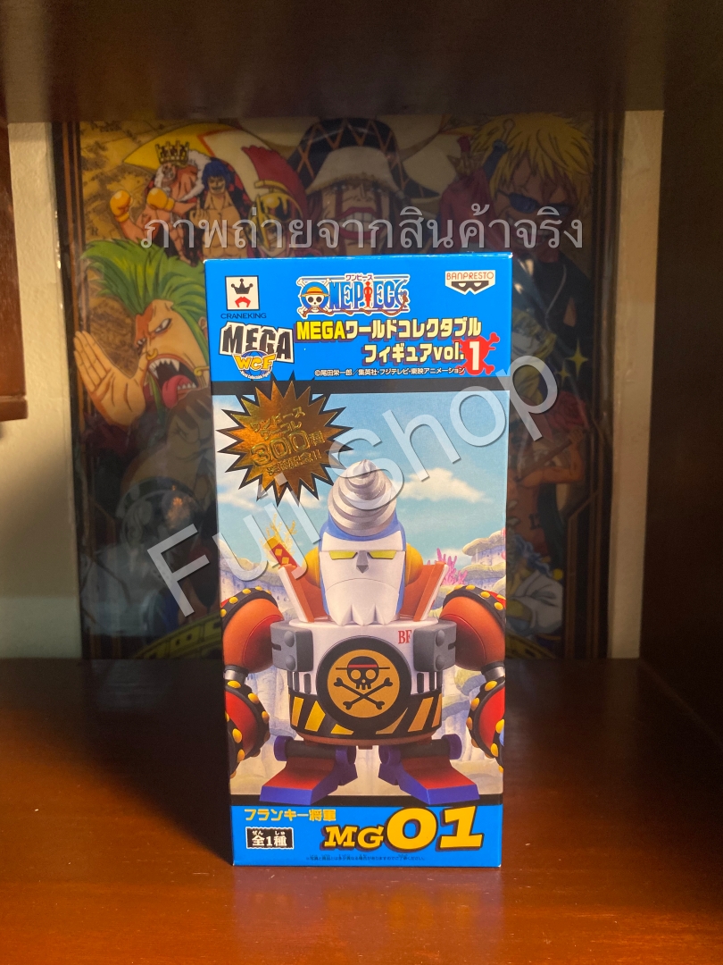 Franky ของแท้ JP แมวทอง - WCF Mega Banpresto [โมเดลวันพีช]