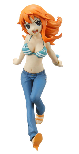 Straw Hat Pirates New World Set ของแท้ JP แมวทอง - Half Age Characters Bandai [โมเดลวันพีช] (9 ตัว)