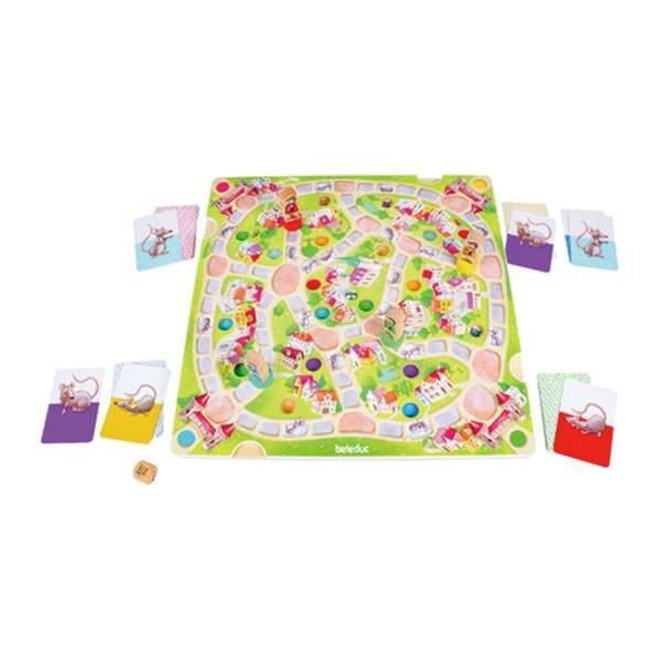 ชุดจับหนูในหมู่บ้าน บอร์ดเกมส่งเสริมทักษะคณิตศาสตร์ สื่อการสอนอนุบาล,ปฐมวัย, ,ของเล่นเสริมพัฒนาการ, ของเล่นเสริมทักษะ