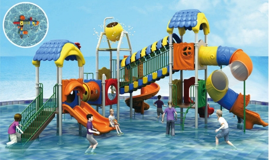 เครื่องเล่นสวนน้ำ ชุด Summer fun (K)