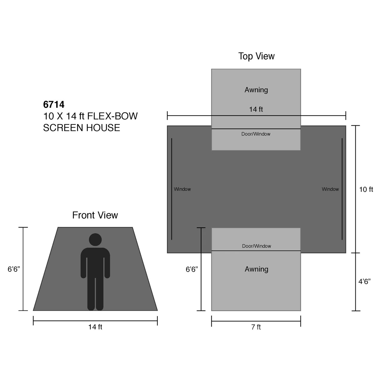 kodiak 10 x 14 ft. Screen House