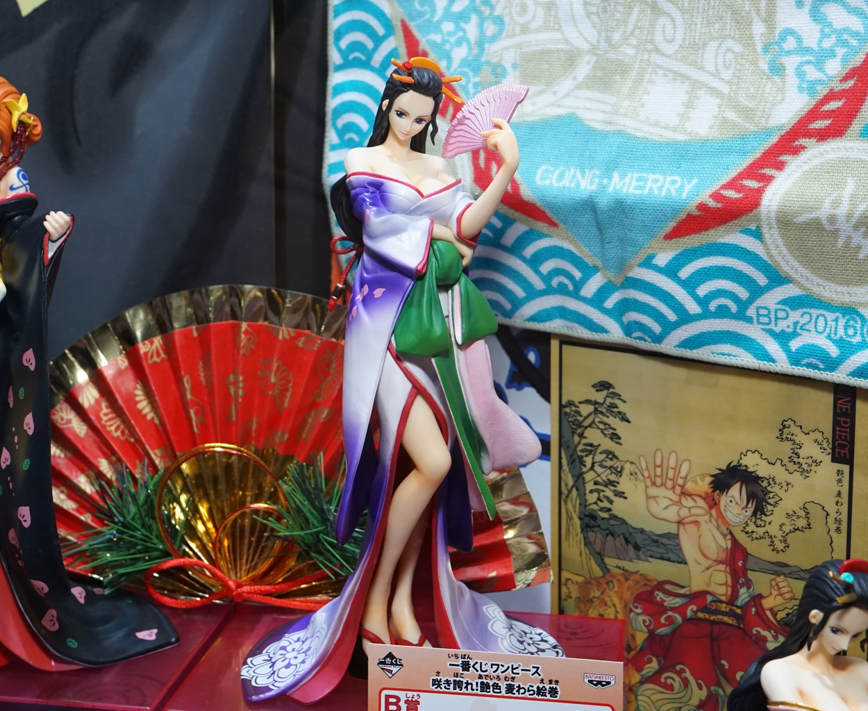 Kimono Set ของแท้ JP แมวทอง - Ichiban Kuji Banpresto [โมเดลวันพีช] (2 ตัว)