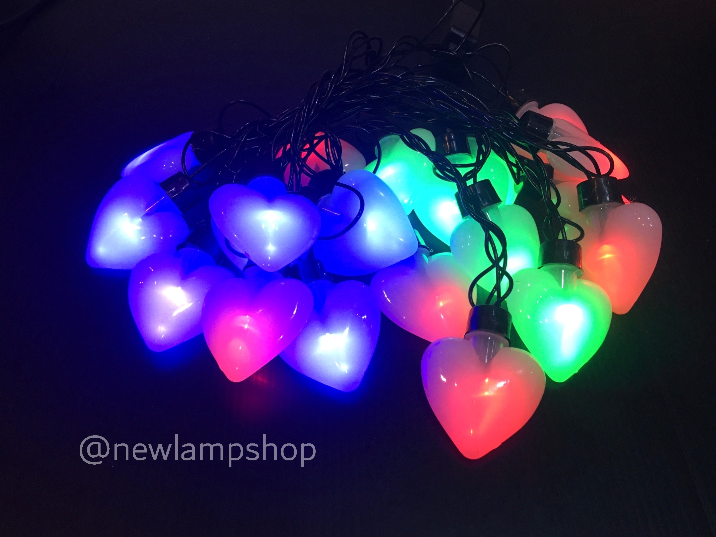 ไฟประดับ LED ลายหัวใจ ขนาด 5 เมตร