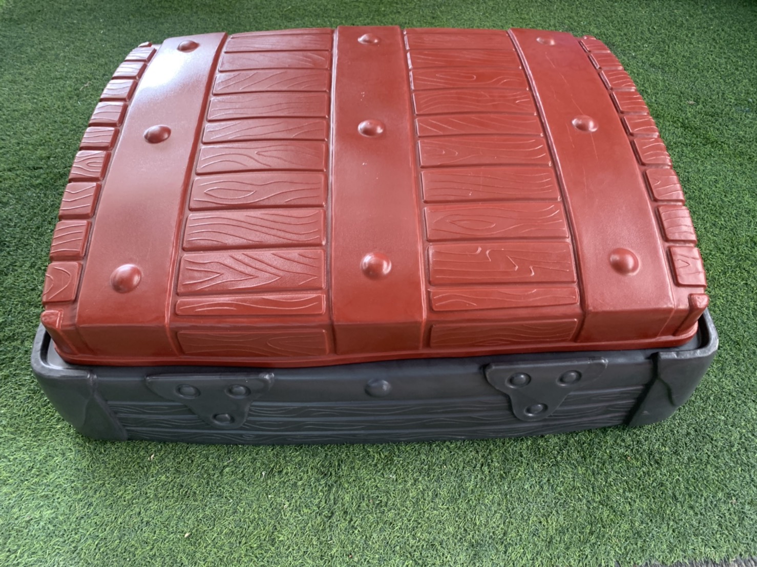 กระบะทรายสมบัติ มีฝาปิด , กระบะทรายเด็ก, ของเล่นเด็ก,กระบะทรายเด็ก, กระบะทรายเด็กเล่น, ของเล่นเด็ก ขนาด : 80x118x36cm.