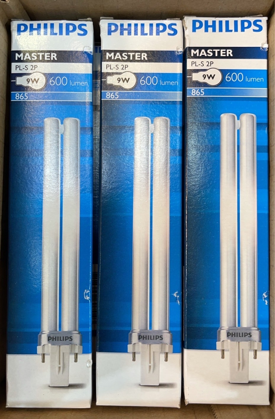 หลอดตะเกียบ PL-S 2P 9W Philips 600 lumens