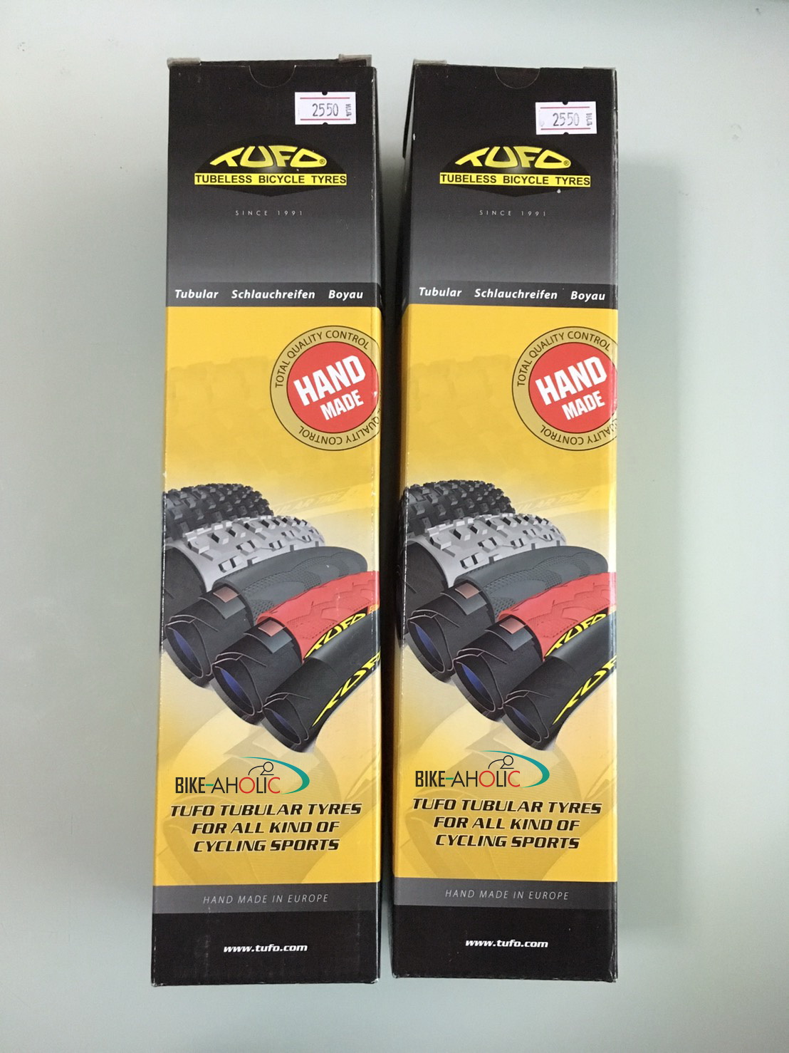 ยางเสือหมอบ ยางฮาร์ฟ TUFO - Hi Composite Carbon 25