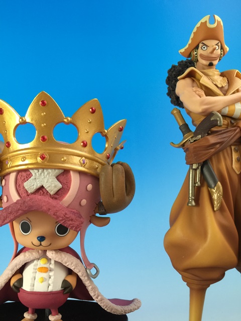 Straw Hat Pirates 15th Set ของแท้ JP แมวทอง - Grandline Men / Lady Banpresto [โมเดลวันพีช] (9 ตัว)