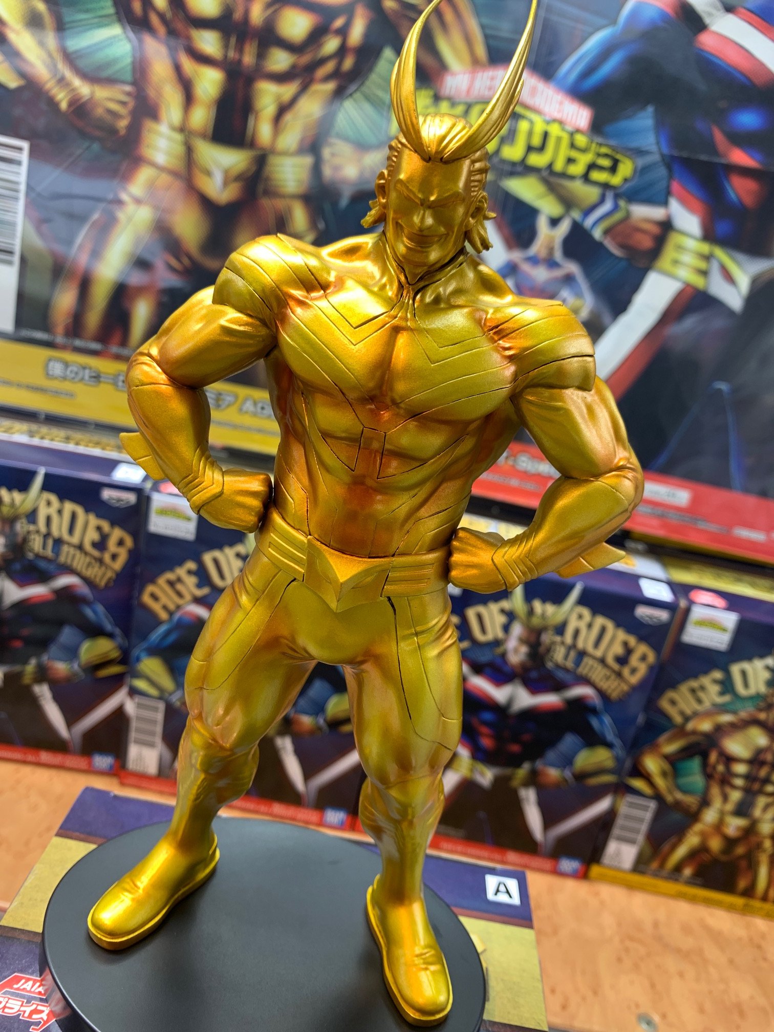 All Might Special Color ของแท้ JP - Age of Heroes Banpresto [โมเดล My Hero Academia]