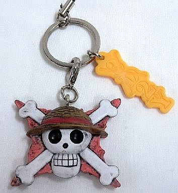 Straw Hat Key Ring ของแท้ JP แมวทอง - Ichiban Kuji Banpresto [พวงกุญแจวันพีช]