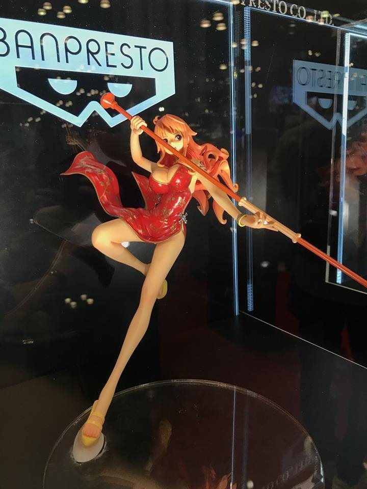 Nami ของแท้ JP แมวทอง - Banpresto World Figure Colosseum [โมเดลวันพีช]